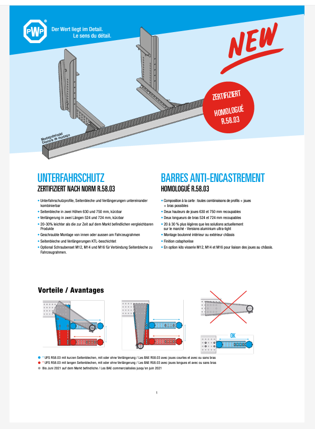 Barres Anti-Encastrement Instructions De Montage