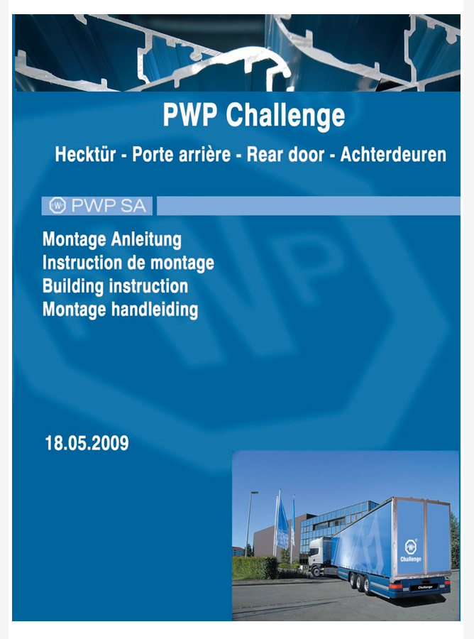 Porte Challenge Instructions De Montage