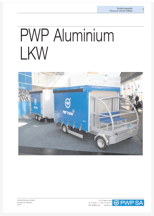 Trailer Kit LKW Instructions De Montage